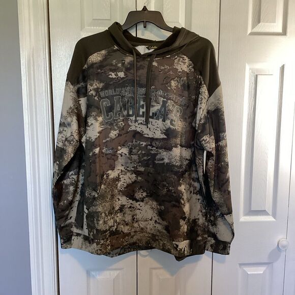 Cabela's Men's Camouflage Hoodie - Picture 1 of 4